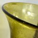 Grand vase en verre bullé et soufflé Biot