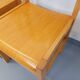 Set of 4 minimalist vintage beechwood chairs from the 80s