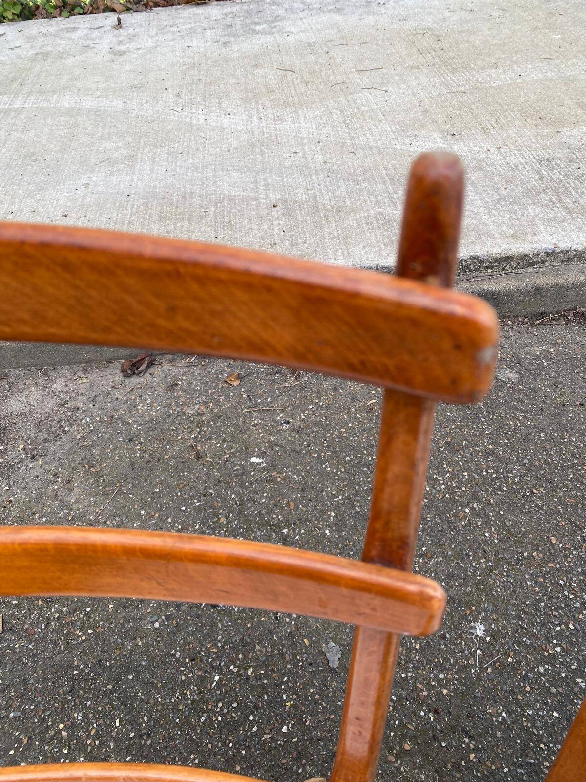 2 chaises scandinaves design italien des années 1960