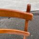 2 chaises scandinaves design italien des années 1960