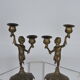 Brass chandeliers