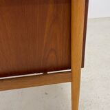 Bureau danois en teck et chêne