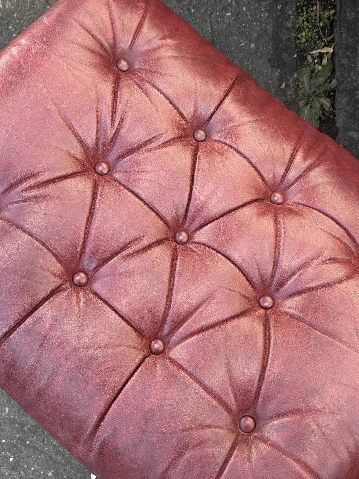 Scandinavian armchair with footrest