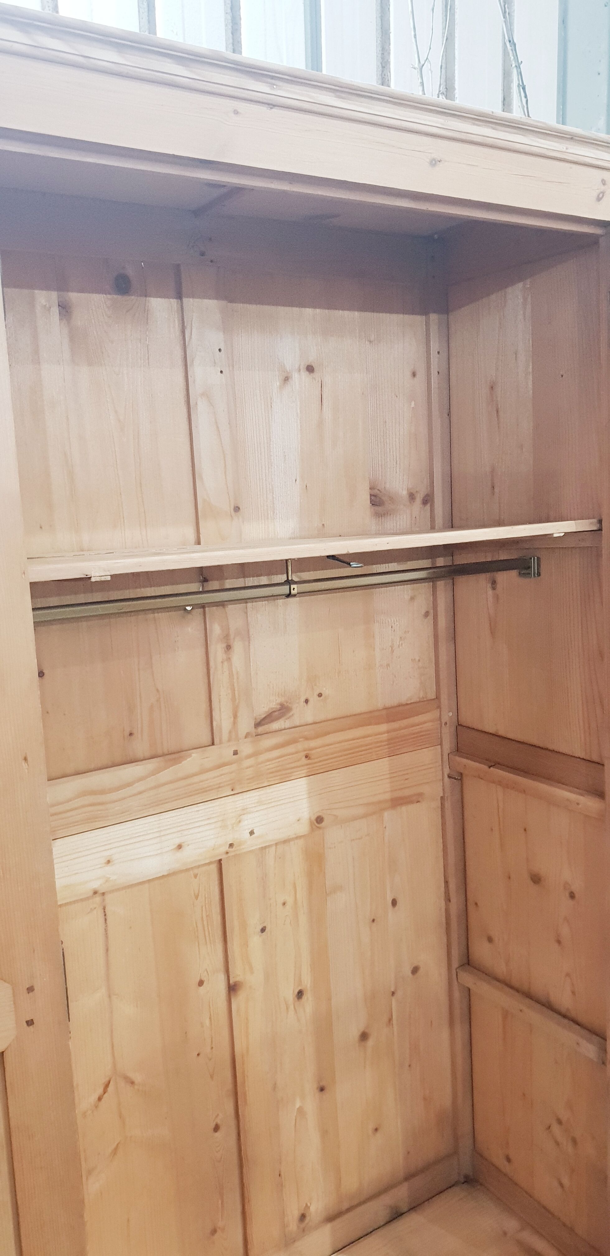 Antique pine cabinet