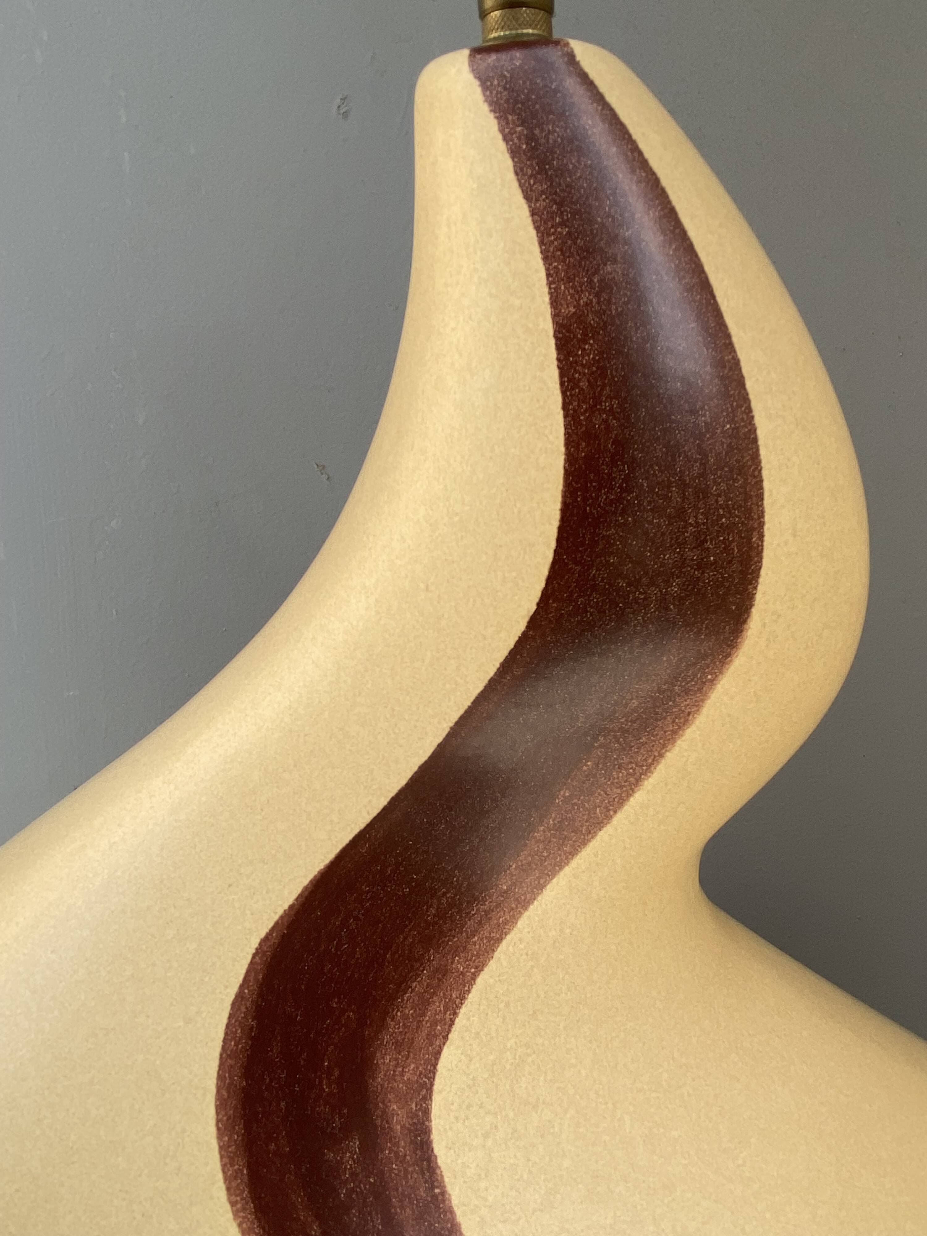 Drimmer ceramic lamp base from the 1980s