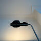 Vintage adjustable floor lamp, chrome and black, Gismondi for Artemide, Italy 1980
