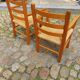 Vintage children's armchairs
