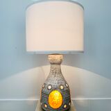 Stoneware lamp Accolay design Georges Pelletier