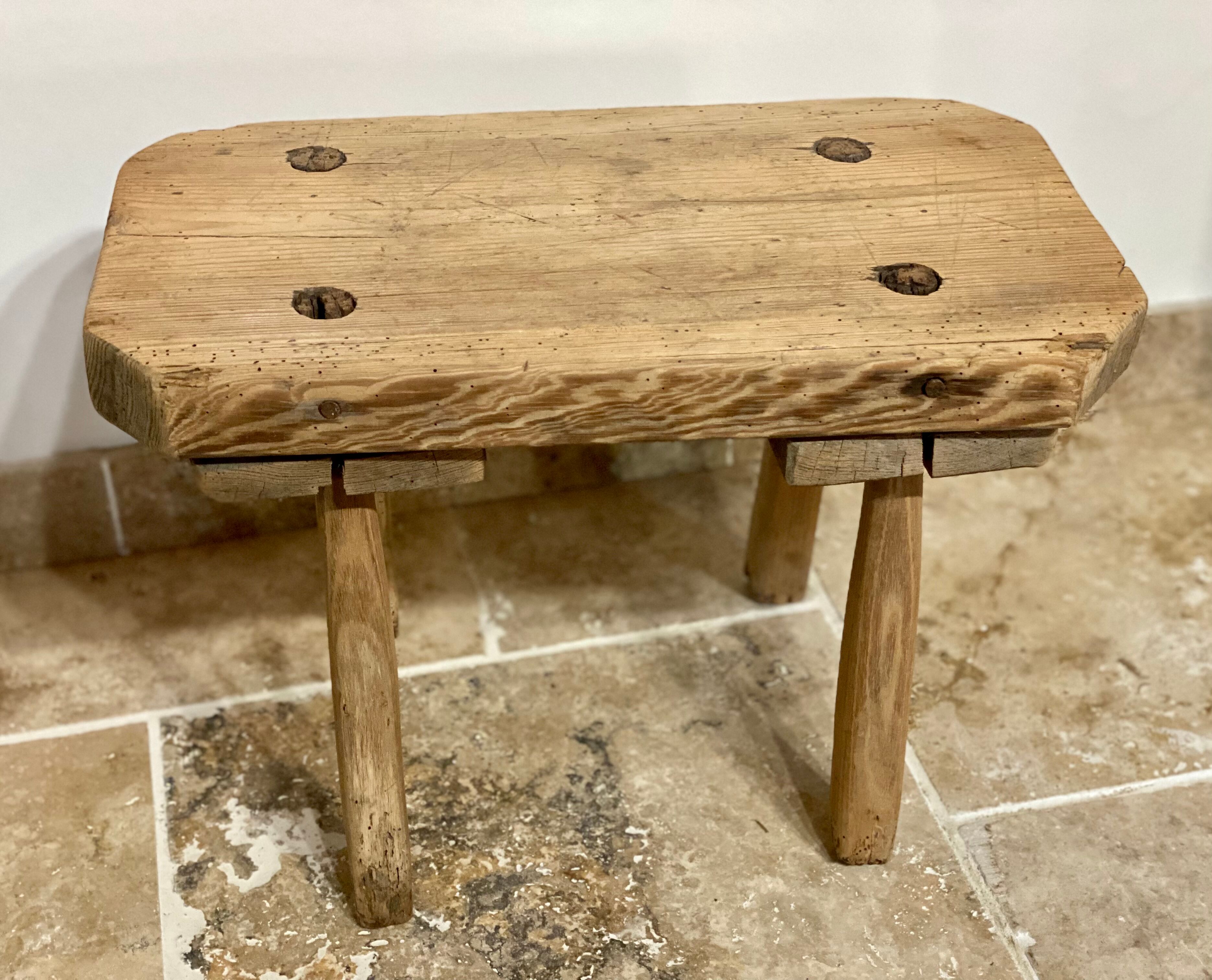 Brutalist milking stool