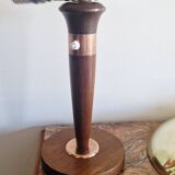 Art Deco style articulated lamp - Wood and brass - 1930s period