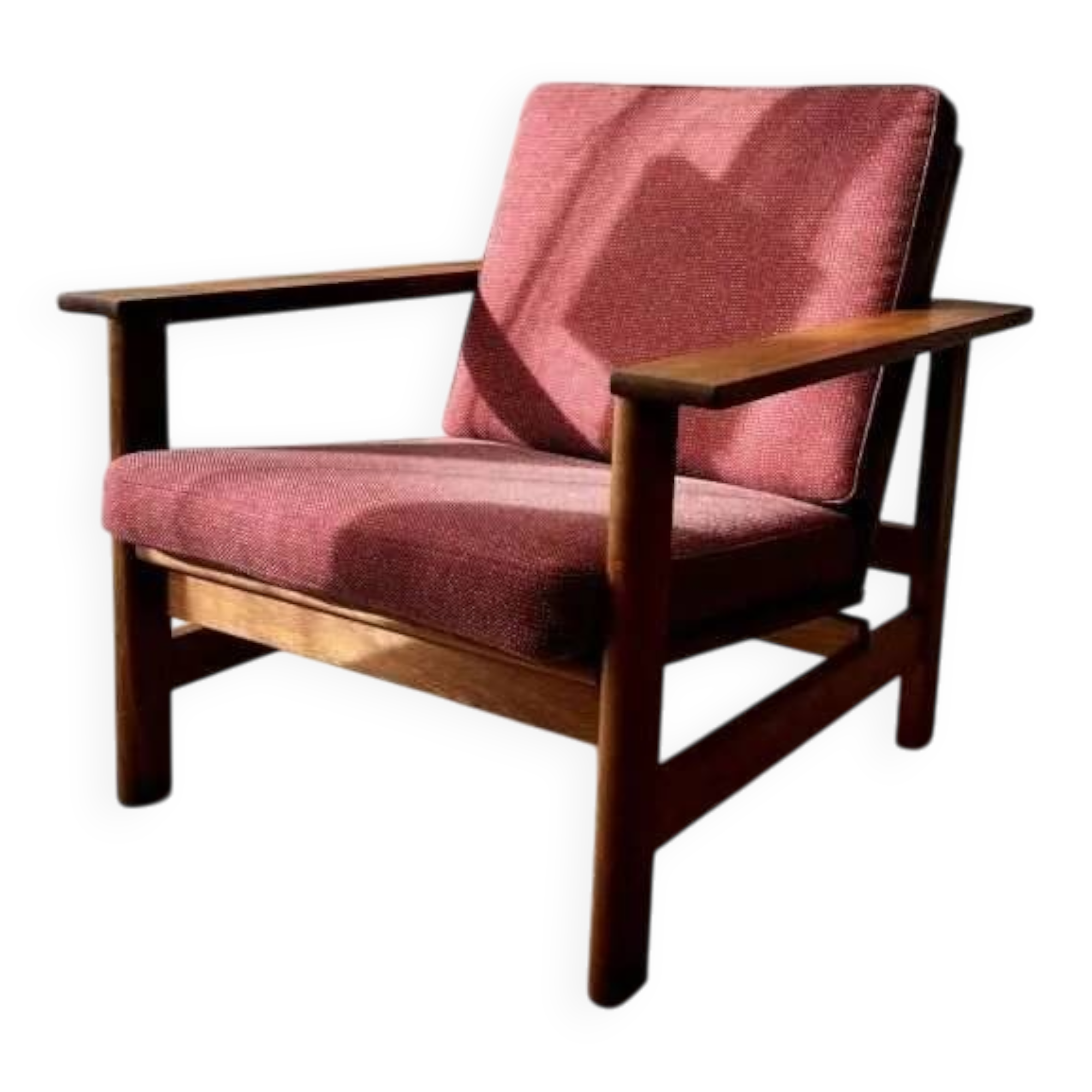 Fredericia armchair Søren Holst model 2551 oak 1960s