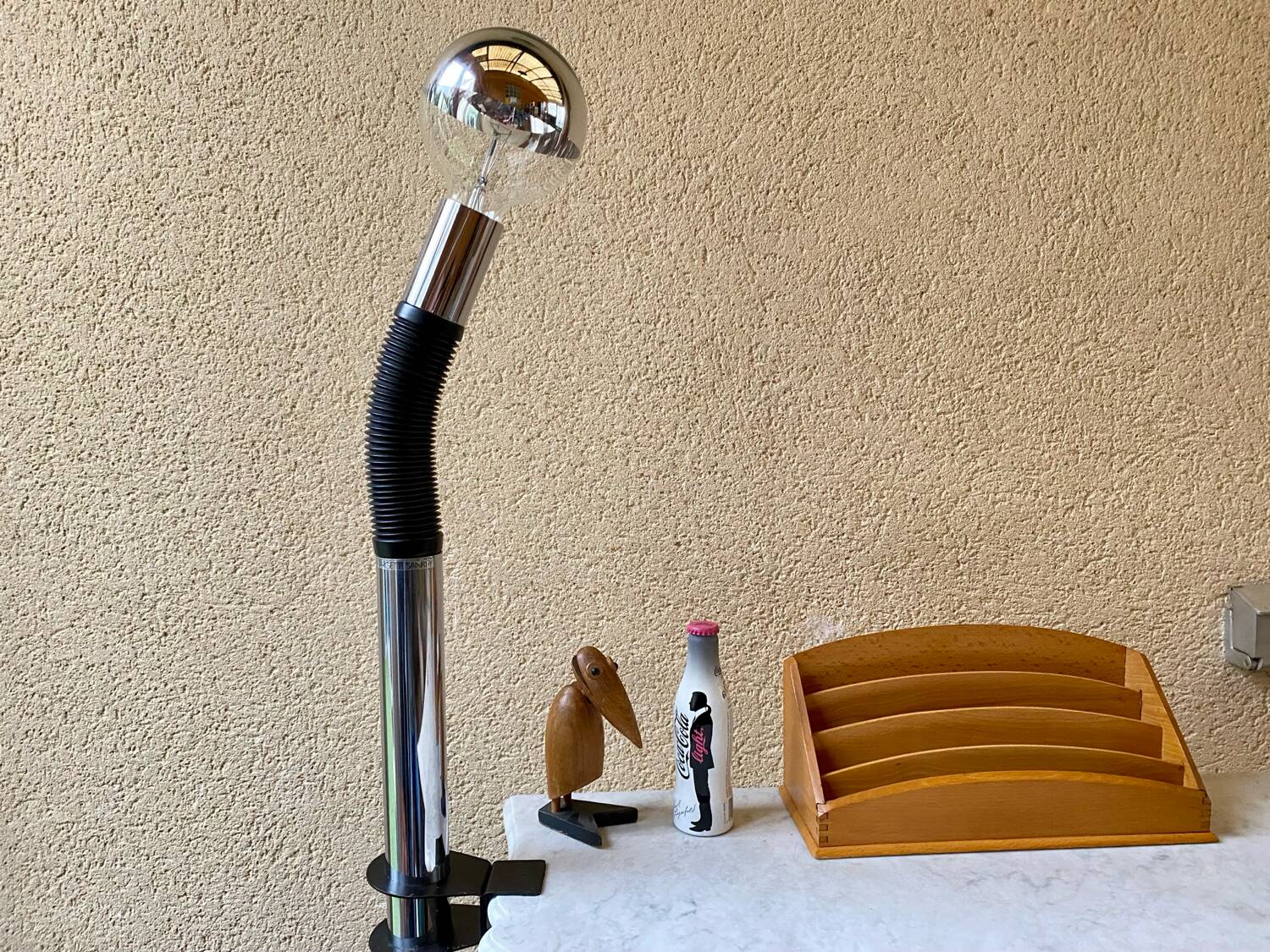 Lampe de bureau Periscopio Targetti Sankey vintage Space age italie 70