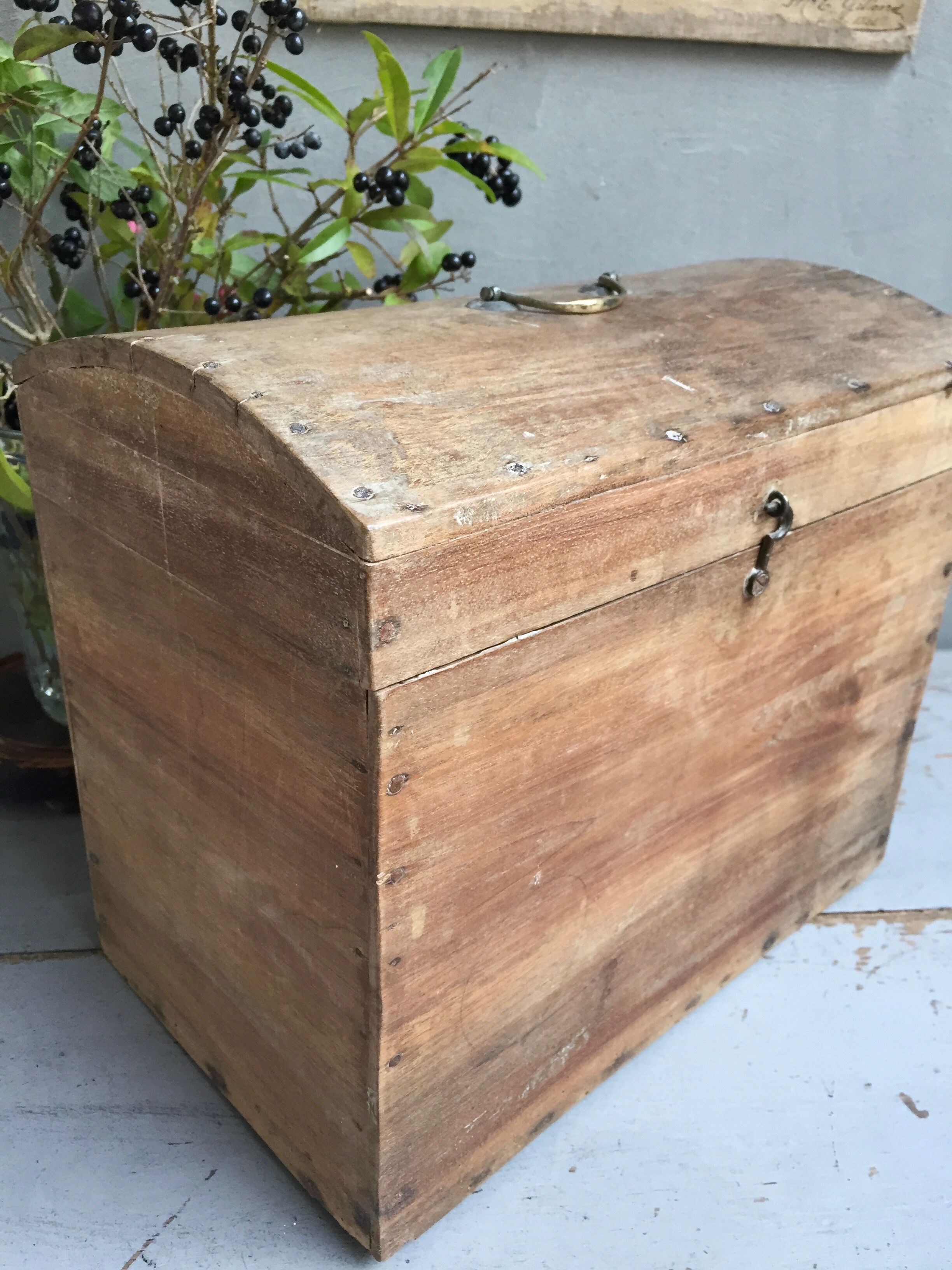Wooden chest
