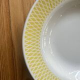 Yellow soup plates
