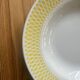 Yellow soup plates