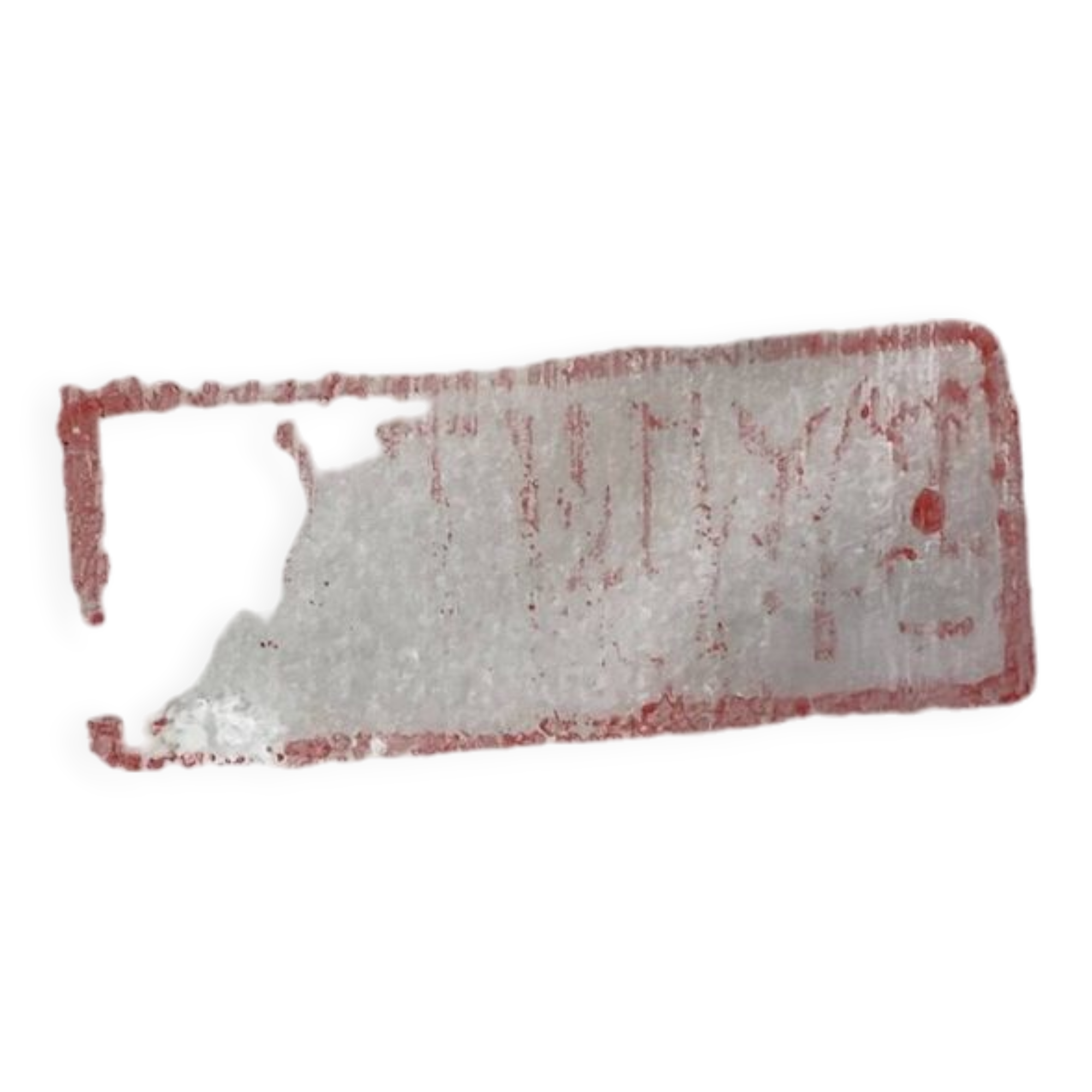 Marble and wrought iron bistro table