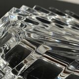 Vintage crystal shell ashtray
