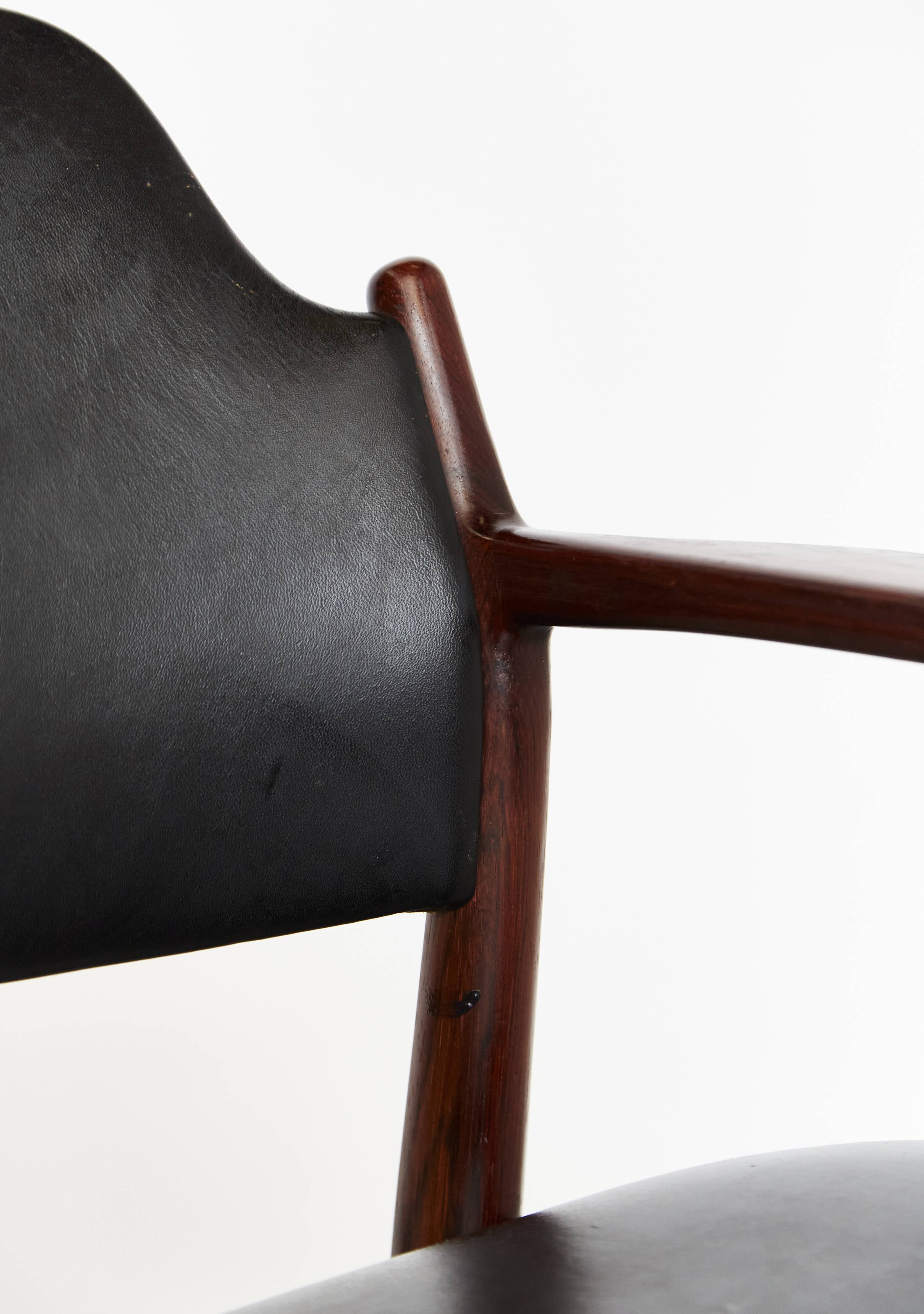 Chaises de salle à manger Arne Vodder n°62/62A pour Sibast