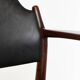 Chaises de salle à manger Arne Vodder n°62/62A pour Sibast