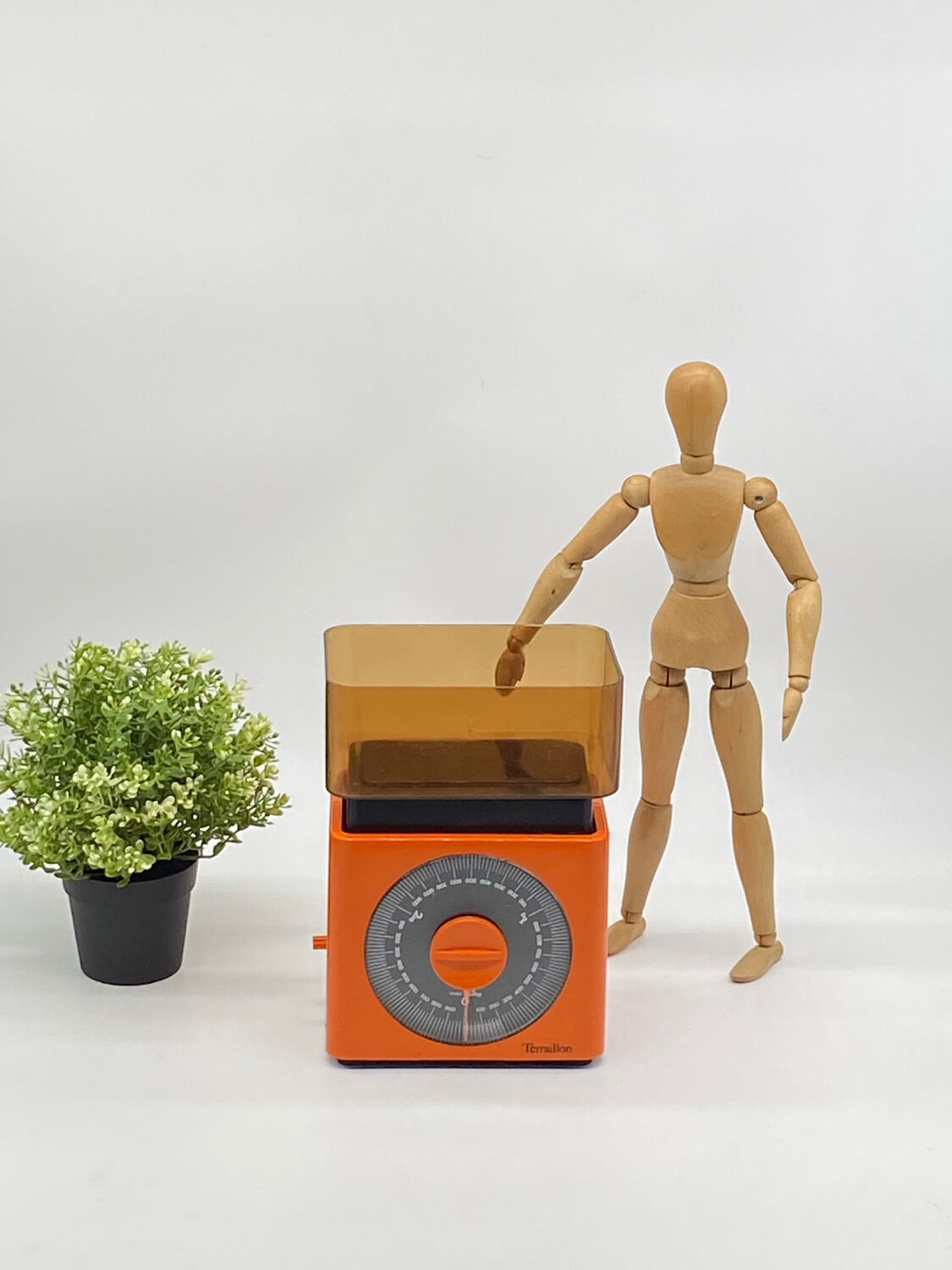 Scale Terraillon vintage orange 🧡, kitchen,