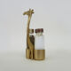 Salt and pepper maker support giraffe year 40 50