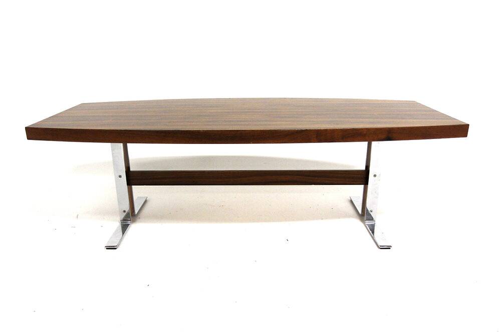 Rosewood coffee table "F115", Johannes Andersen, Denmark, 1960