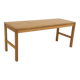 Scandinavian oak bench, Sweden, 1960