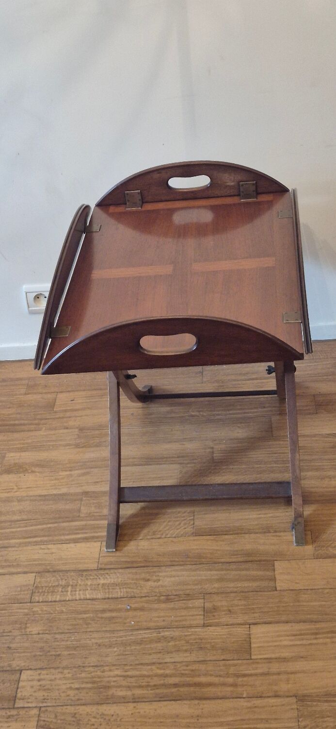 Mahogany marine table