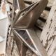 28 cm silver star mirror