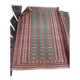 Vintage handmade Turkmen carpet in wool – around 1950 – 185 × 135 cm