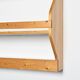 Wall-mounted pine cabinet, Les Arcs 1800, circa 1970