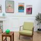 Fauteuil vintage scandinave 3 positions