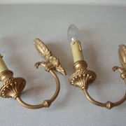 Old pair of wall lamps