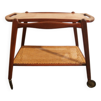 1950s Danish trolley serving cart
