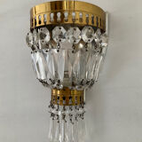 Hot air balloon wall lamp with tassels