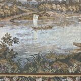 Large Gobelin-style wall tapestry, 20th century