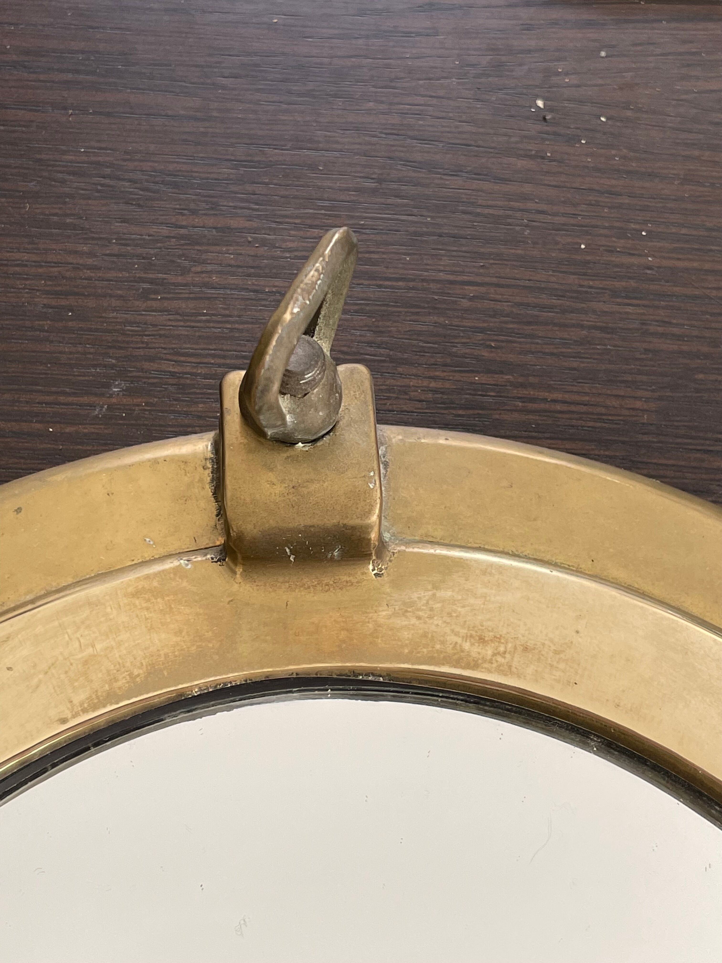 Old porthole mirror from the 50s