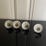 Ceramic furniture handle set