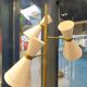 Floor lamp in brass