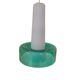 Opaline and glass chandelier