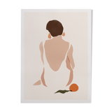 Affiche "Douce Baigneuse"