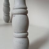 Grey-blue tripod stool
