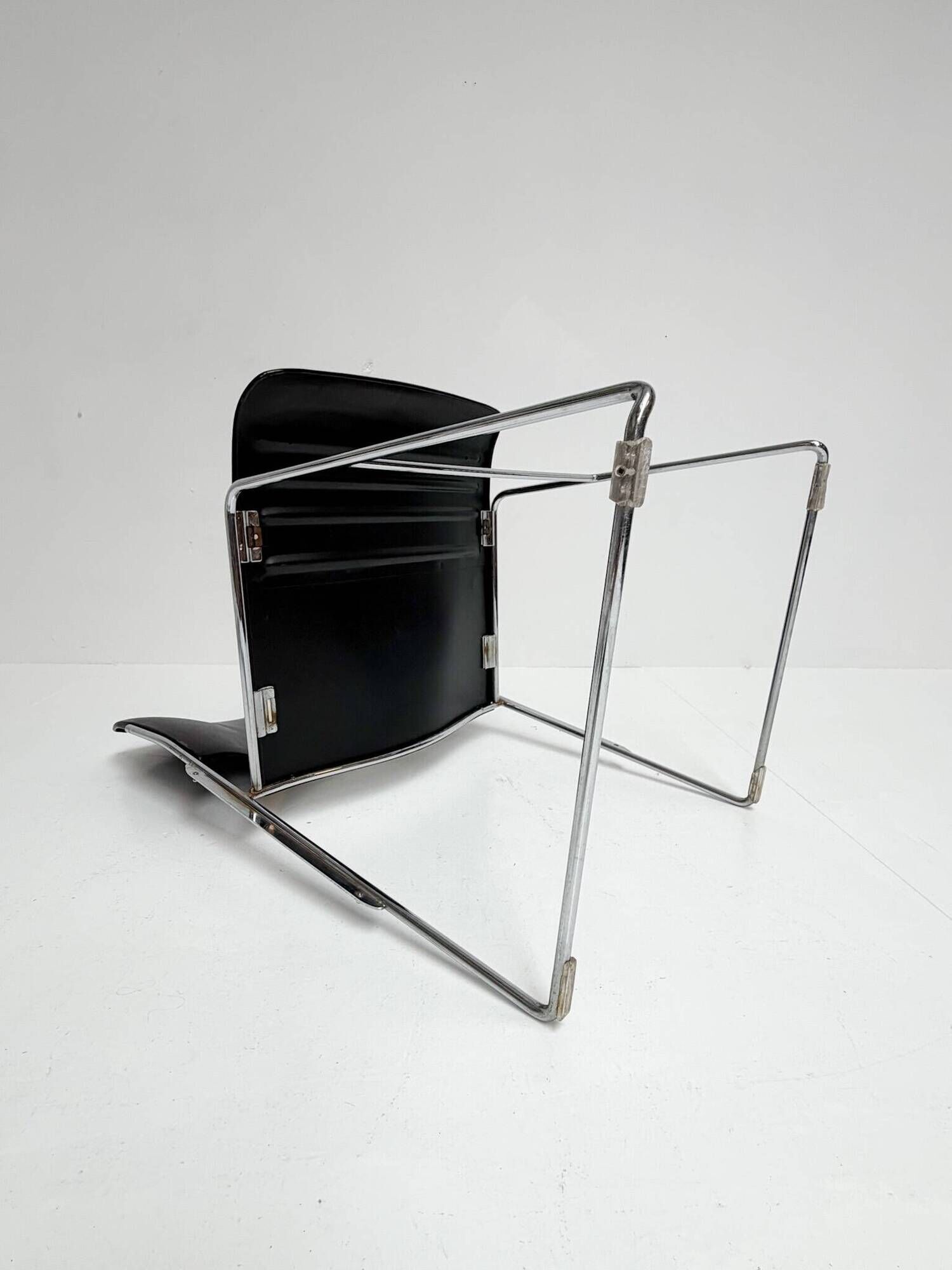 Set of 6 stacking chairs by David Rowland for HOWE, 1968