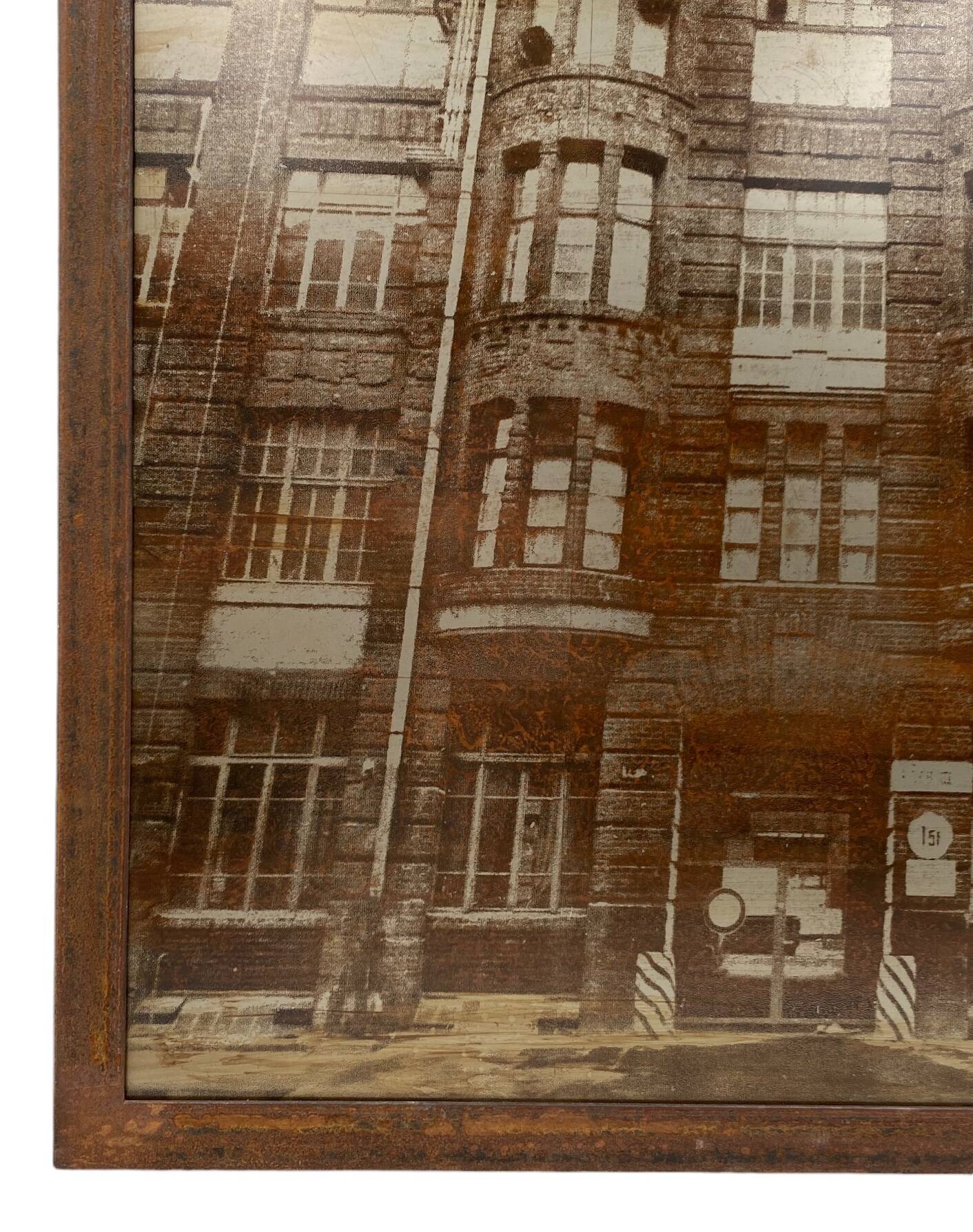 Jean-Pascal Bredenbac, Photo On Sheet Metal, Mounted On Panel, France 2000's