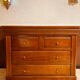 Commode en bois massif – 4 tiroirs – Style classique raffiné
