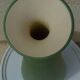 Large green plaster soliflore