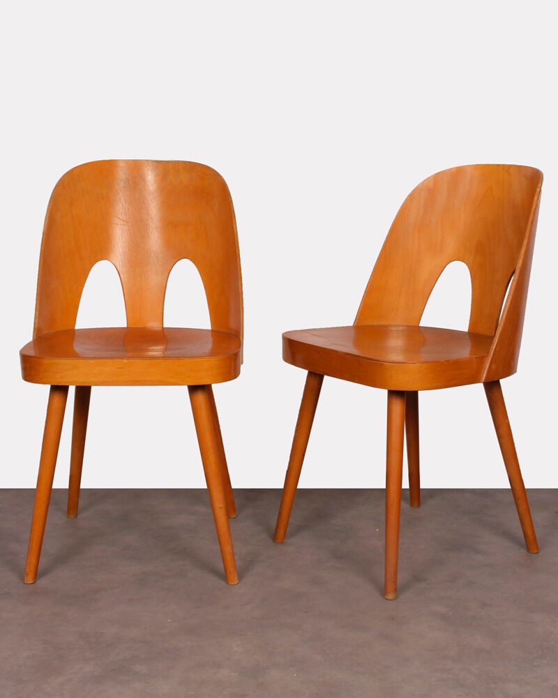 Paire de chaises par Oswald Haerdtl pour Ton, 1960
