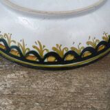 Large hollow ceramic dish from Quimper design L'Helguen André Keraluc