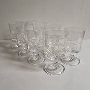 Vintage wine glasses
