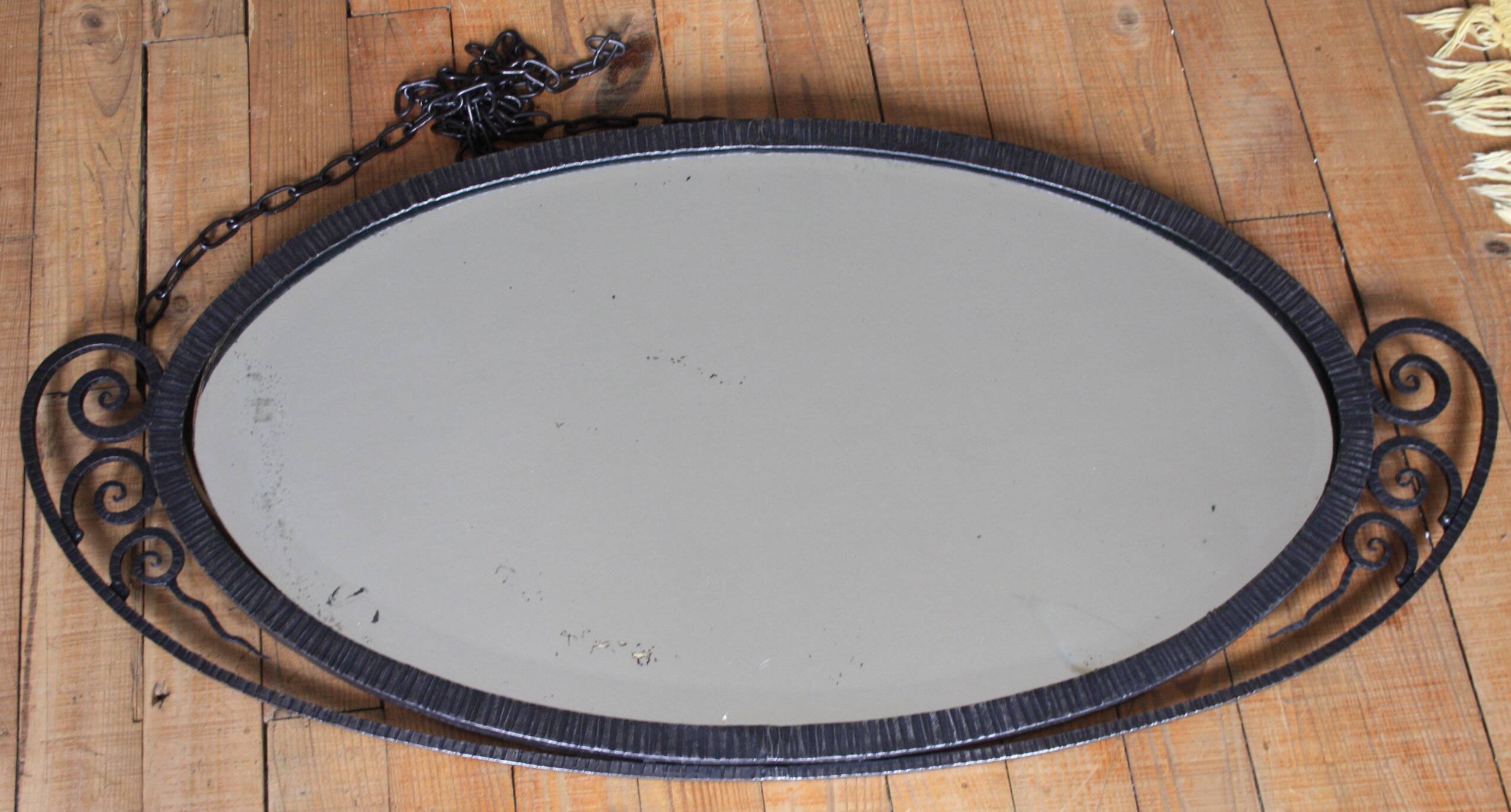 Large art deco mirror